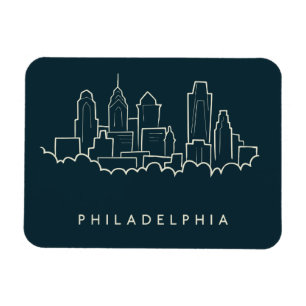 Íman Skyline de Philadelphfia Pensilvânia