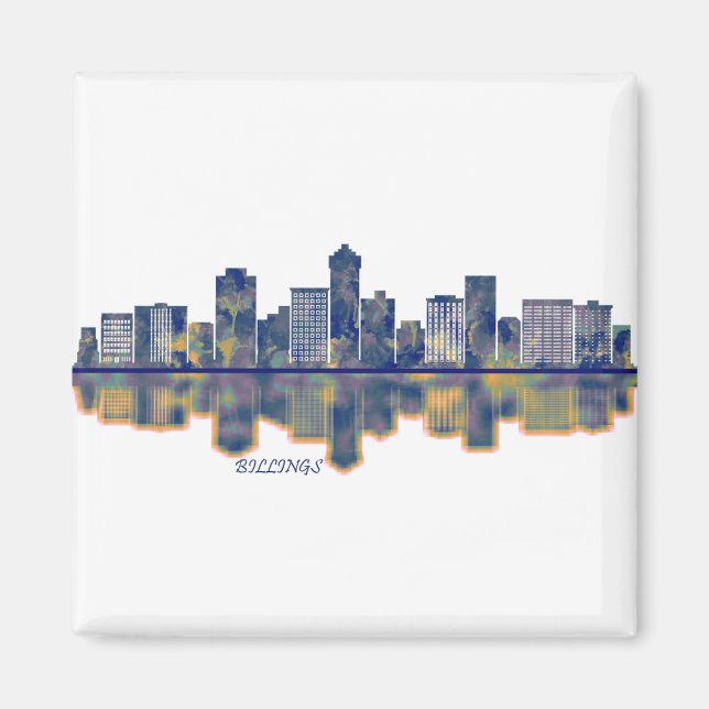 Íman Skyline de Remessas (Frente)