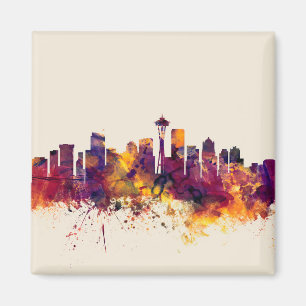 Íman Skyline de Seattle Washington