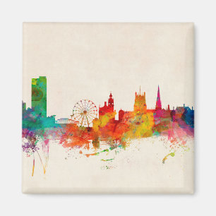 Íman Skyline de Sheffield Inglaterra