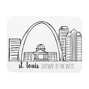Íman Skyline de St Louis