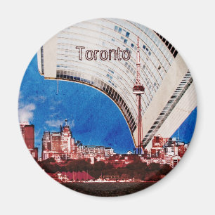 Íman Skyline de Toronto com o ímã da construção do