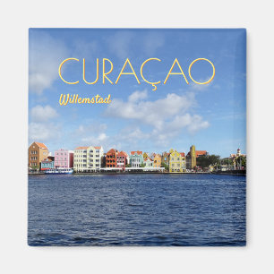 Íman Skyline de Willemstad (customizável)