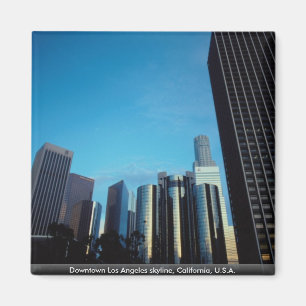 Íman Skyline do centro de Los Angeles, Califórnia, EUA