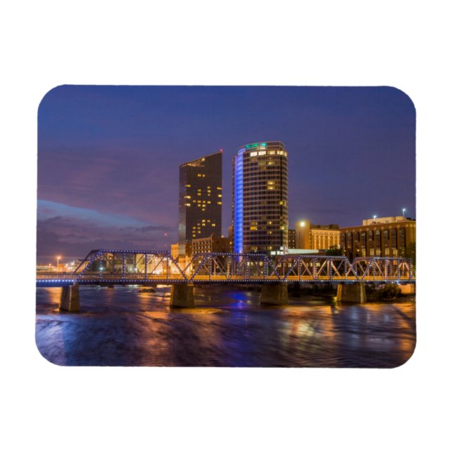 Íman Skyline Em Dusk, No Grande Rio (Horizontal)