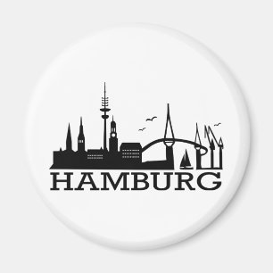 Íman Skyline Hamburgo