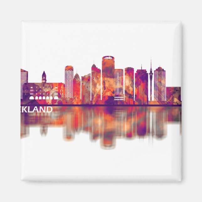 Íman Skyline Nova Zelândia (Frente)