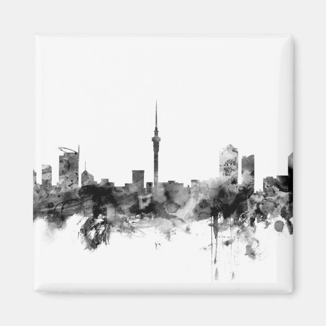 Íman Skyline Nova Zelândia (Frente)