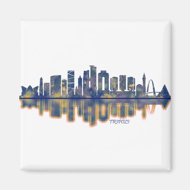 Íman Skyline Tripoli (Frente)