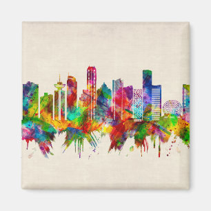 Íman Skyline Vancouver Canadá