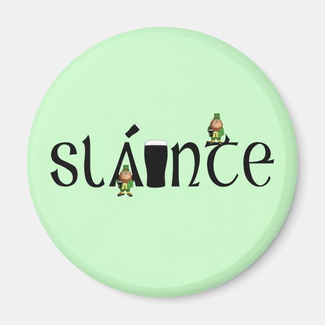 Íman Slainte Gaelic (Frente)
