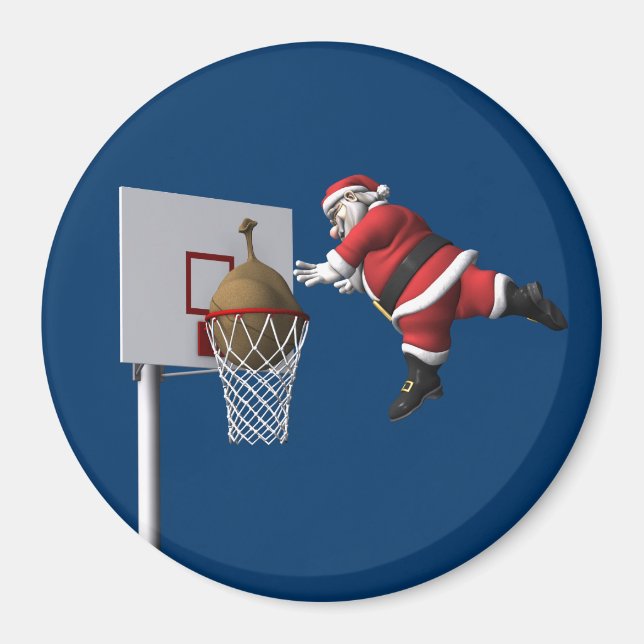 Íman Slam Dunk Santa Claus (Frente)