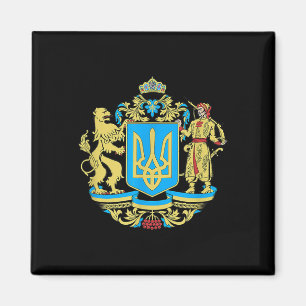 Íman Slava Ukraini Logotipo da Ucrânia Presentes Roupas