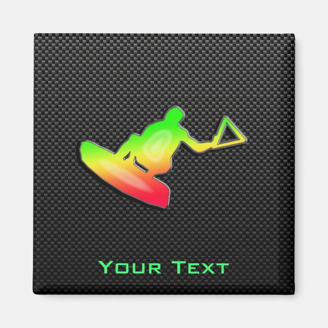 Íman Sleek Wakeboarder (Frente)