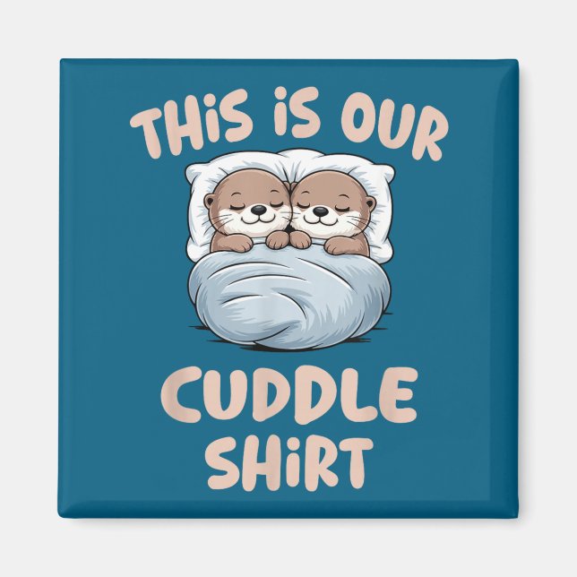 Íman Sleeng Otter Couple This Is Our Cuddle  (Frente)
