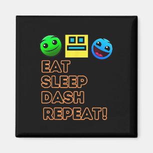 Íman Sleep Dash Repetir Jogador de Vídeo Geometria do J