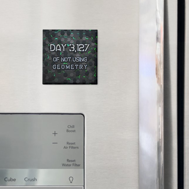 Íman SlipperyJoe não está usando a geometria interligan (In Situ (Fridge))
