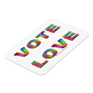 Íman SlipperyJoe voto amor igualdade pelo pelo colorido