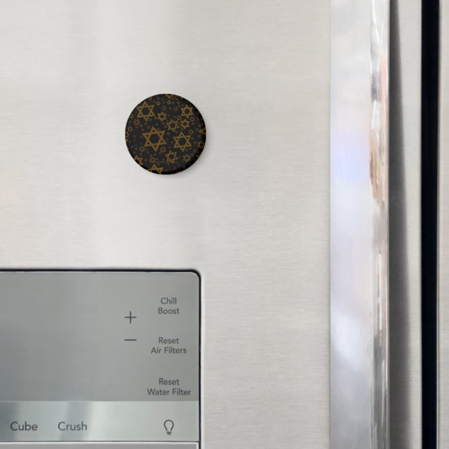 Íman SlipperyJoe's Hanukkah-temático Estrela David artí (In Situ (Fridge))