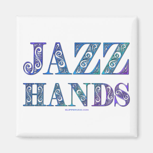 Íman SlipperyJoe's musical da Broadway Jazz Hands queer (Frente)