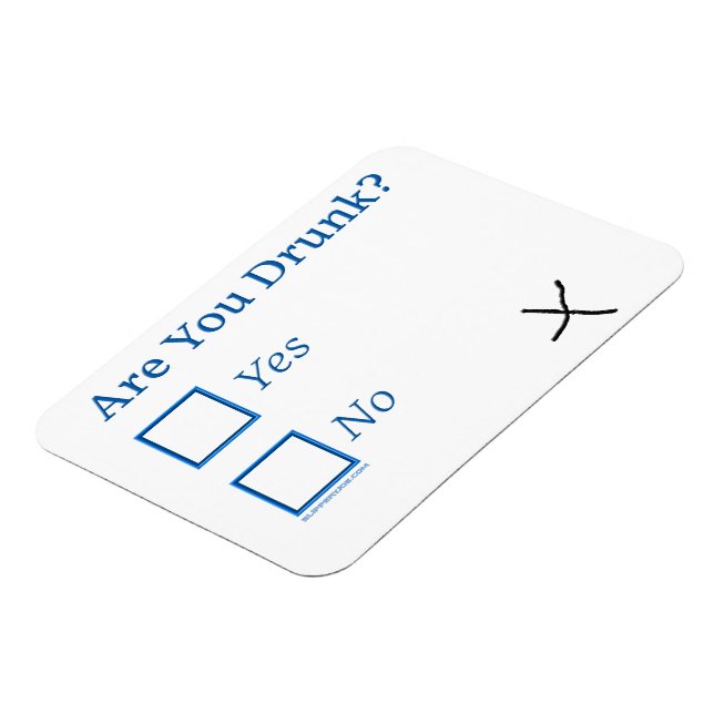 Íman SlipperyJoe's You Bebado hammered caixas c (Left Side)