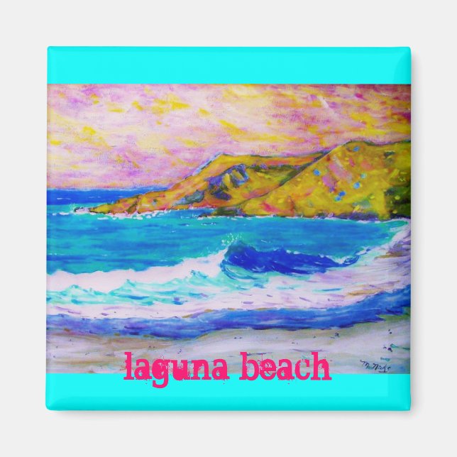 Íman slogan laguna Beach (Frente)