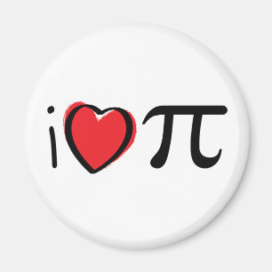 Íman Slogan que amo pi conheceu hartje. Ik hou van pi.