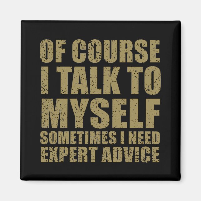 Íman Slogan sarcástico engraçado sarcasmo de humor (Frente)