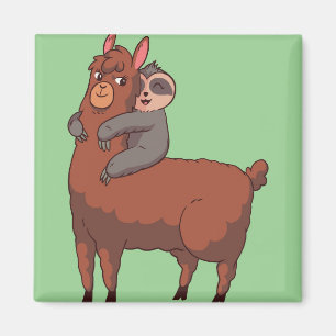 Íman Sloth Llama Hugging