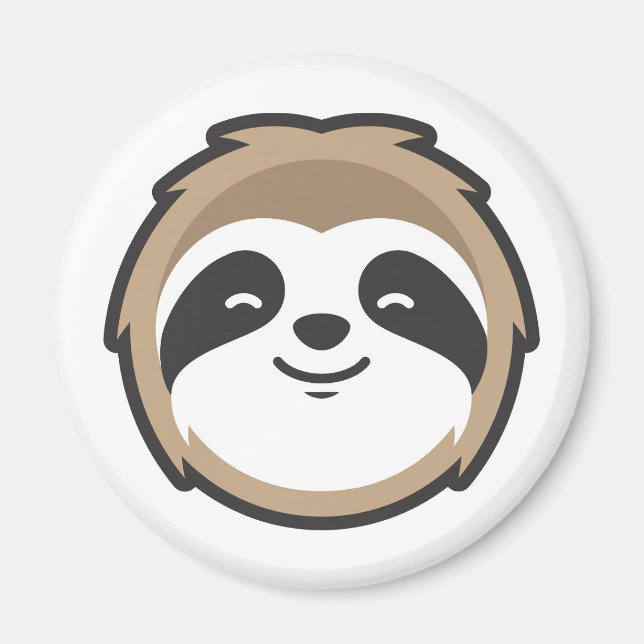 Íman Sloth Mascot (Frente)