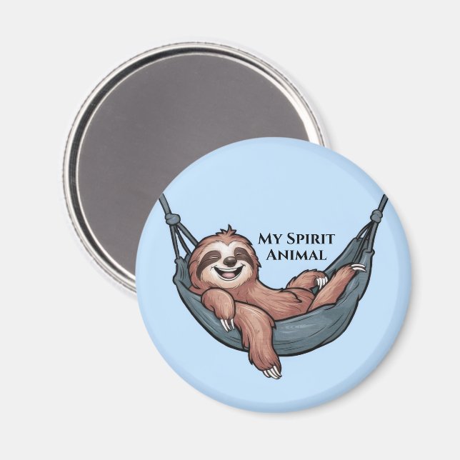 Íman Sloth Relaxing (Front/Back)