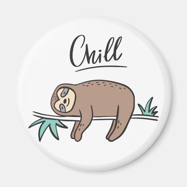 Íman Sloth Says Chill (Frente)