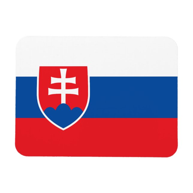 Íman Slovakia Flag (Horizontal)