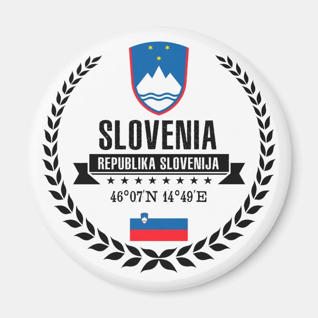 Íman Slovenia (Frente)