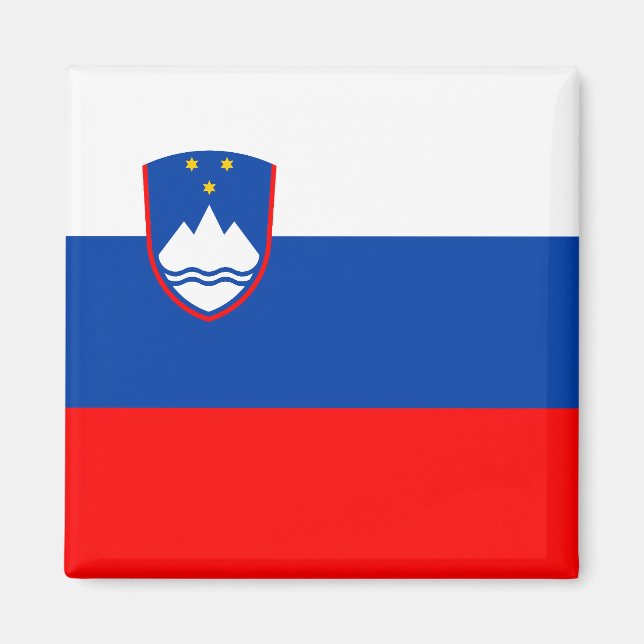 Íman Slovenia Flag (Frente)