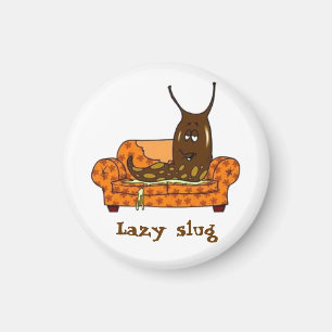 Íman Slug Preguiçoso de Toon Comic Retro