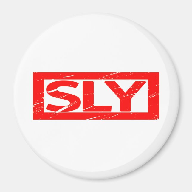 Íman Sly Stamp (Frente)