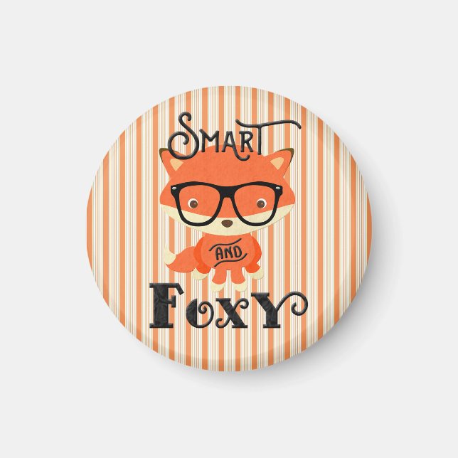 Íman Smart and Foxy Stripes (Frente)