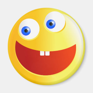 Íman Smilie feliz