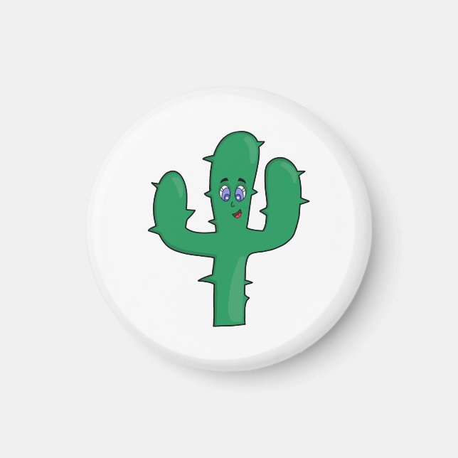 Íman Smiling Cactus (Frente)