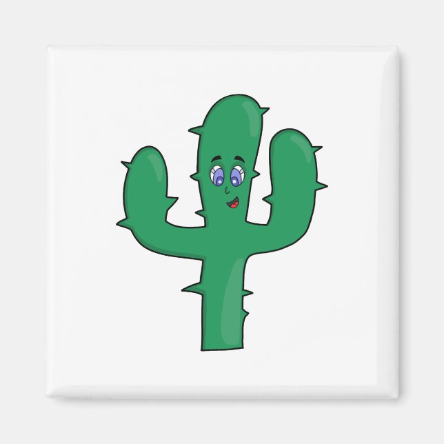 Íman Smiling Cactus (Frente)