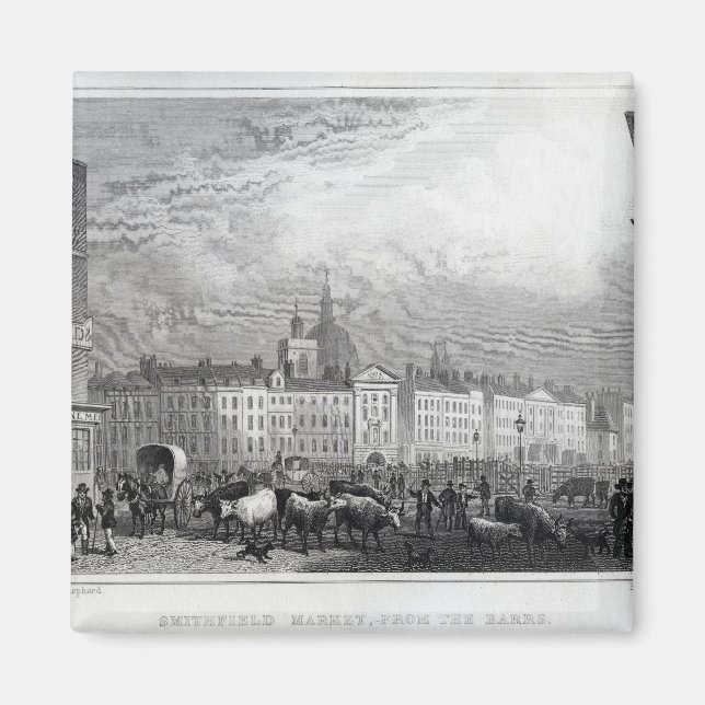 Íman Smithfield Market, das Barras (Frente)