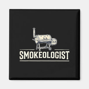 Íman Smokeologist - Piadista de churrasco engraçado gre