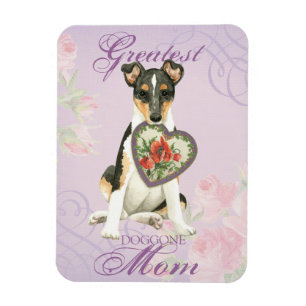 Íman Smooth Collie Heart Mãe