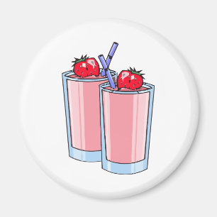 Íman smoothie da morango