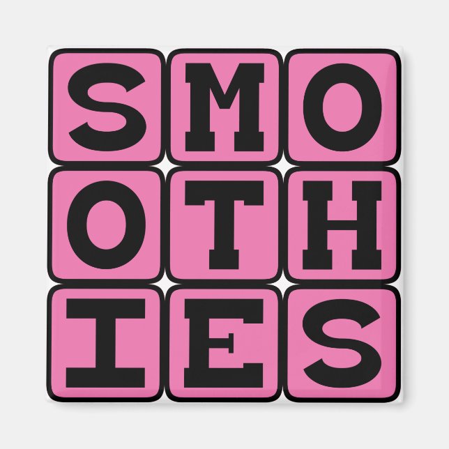 Íman Smoothies, Bebidas Saudáveis de Fruta (Frente)