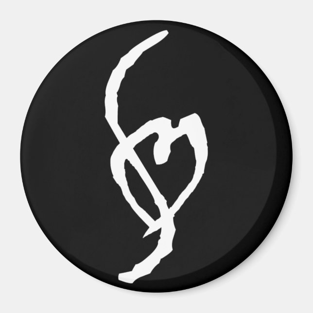 Íman Smut Mark - Branco (Frente)