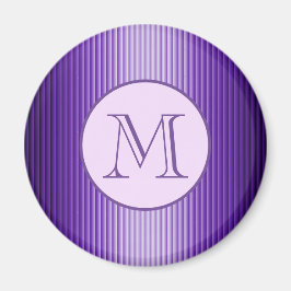 Íman Snazzy Sofistica Banhas de Brilho Roxo Personaliza