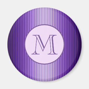 Íman Snazzy Sofistica Banhas de Brilho Roxo Personaliza