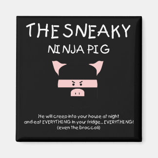 Íman Sneaky Ninja Pig